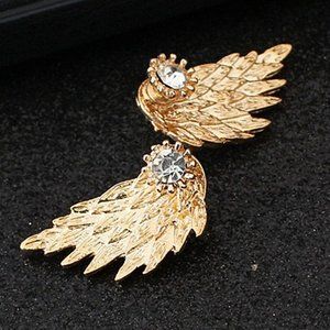 Angel Wings Stud Earrings